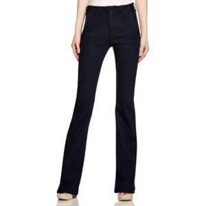 RAG & BONE high rise flare trouser jeans